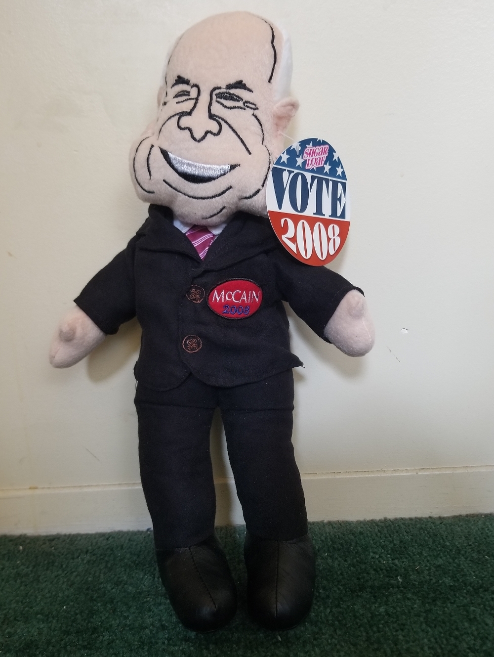 John McCain 2008 Plush Doll - Sugar Loaf